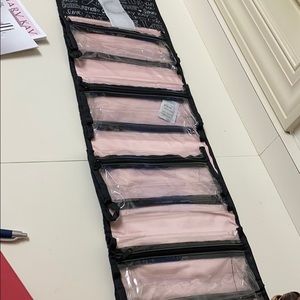 Traveling roll up cosmetic bag hangable! Mary Kay